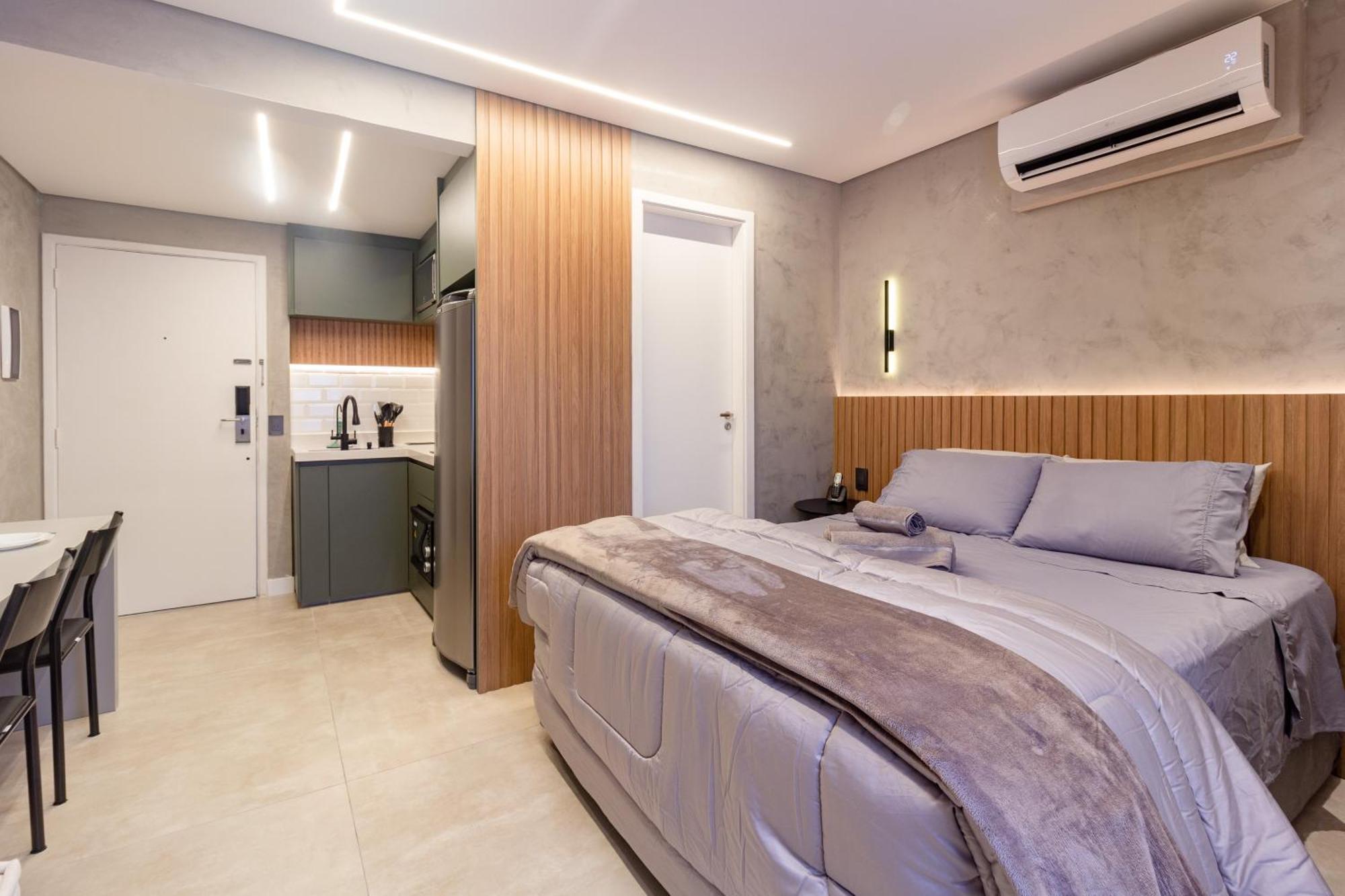 Moema 1 Dormitorio 1Vaga C/Servicos Сан-Пауло Экстерьер фото