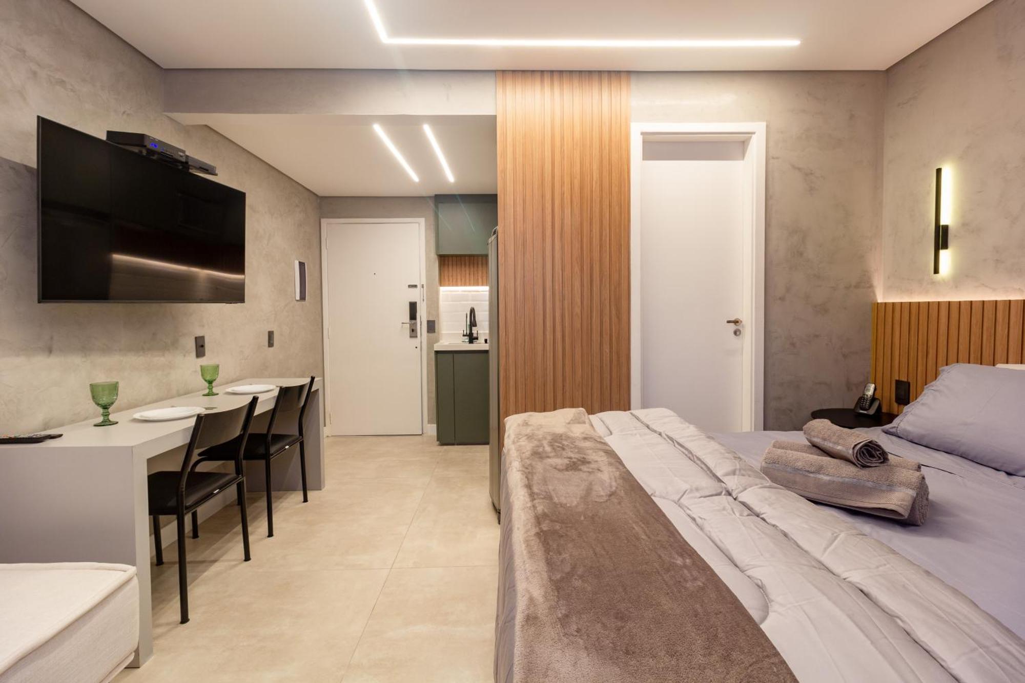 Moema 1 Dormitorio 1Vaga C/Servicos Сан-Пауло Экстерьер фото